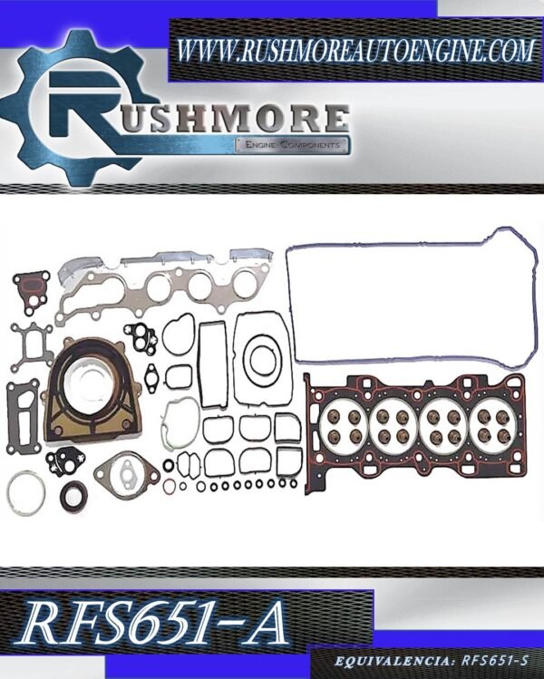 KIT EMPACADURA 2.0 DURATEC (AMIANTO) 2004-2009 Rushmore RFS651A